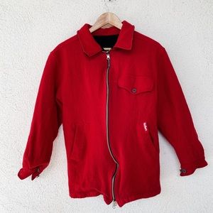 Reversible wool Marlboro jacket